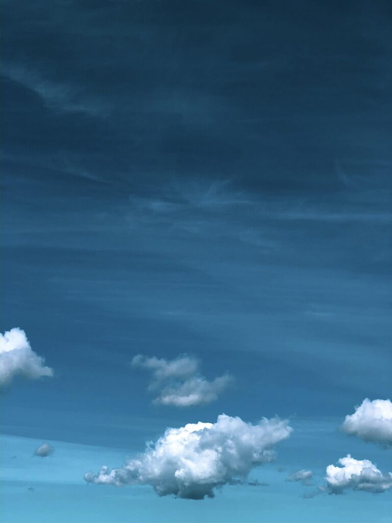 sky, blue sky, clouds, nature, atmosphere, blue, dream, blue dream